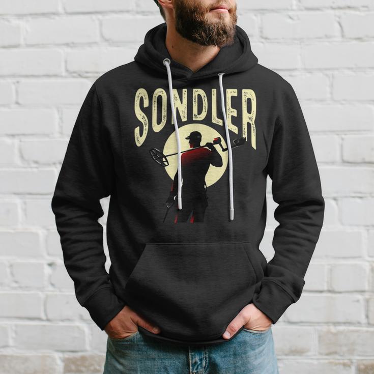 Sondler Aus Passion Sondel Metal Detector Probe Goer Kapuzenpullover Geschenke für Ihn