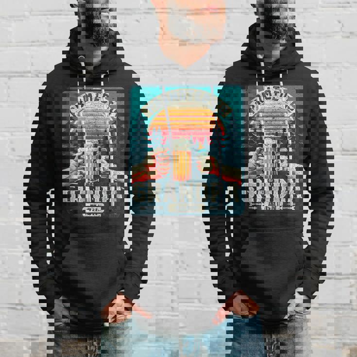 Soon To Be Grandpa Again Promoted To Grandpa Again 2024 Hoodie Gifts for Him