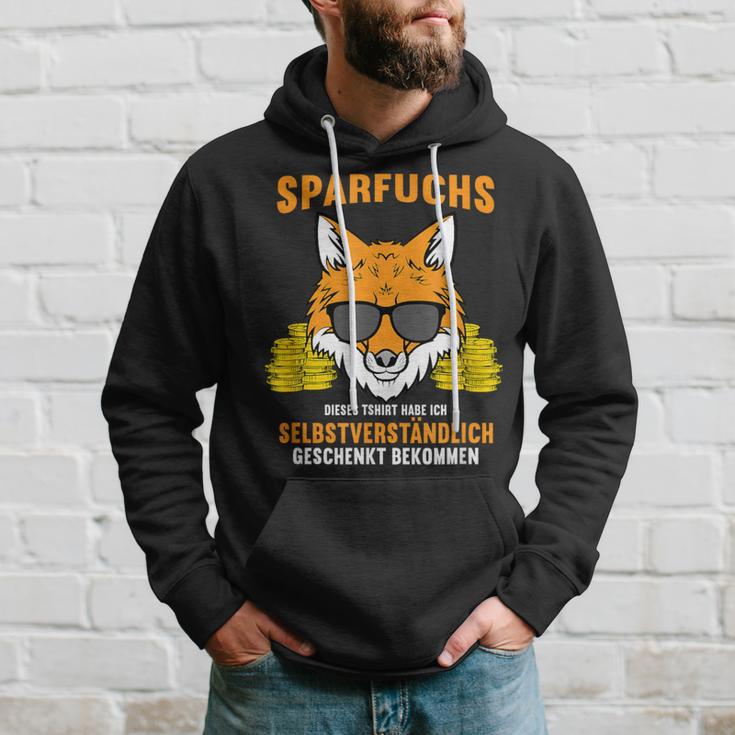 Sparfuchs Money Geizig Sparsam Kapuzenpullover Geschenke für Ihn