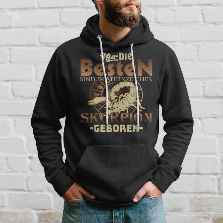 Star Sign Scorpion Nur Die Beste Geben Kapuzenpullover Geschenke für Ihn