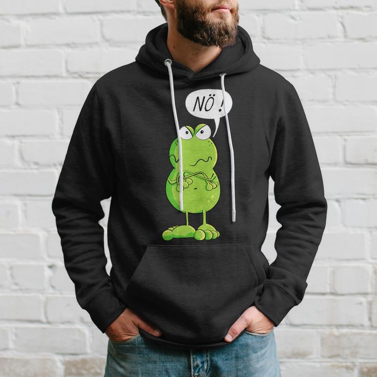 Statement Frog Nö Fun Kapuzenpullover Geschenke für Ihn