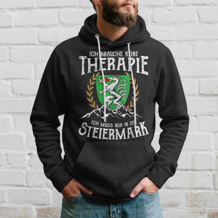 Steiermark Wappen Keine Therapie Steirer Austria Kapuzenpullover Geschenke für Ihn