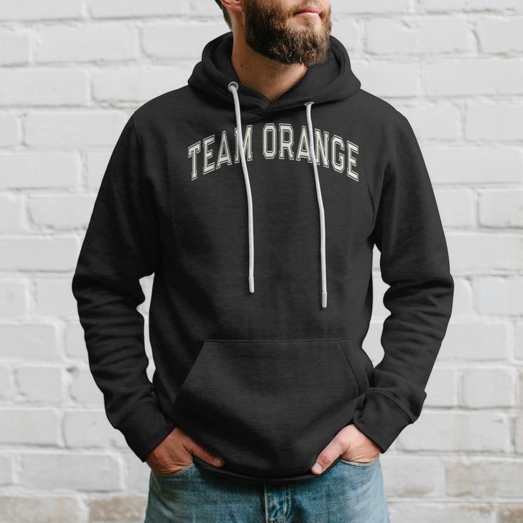 Summer Camp Color Team Orange Competition Event War Game Hoodie Monsterry UK