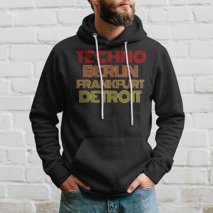 Synthesizer Techno Berlin Frankfurt Detroit Analog Kapuzenpullover Geschenke für Ihn