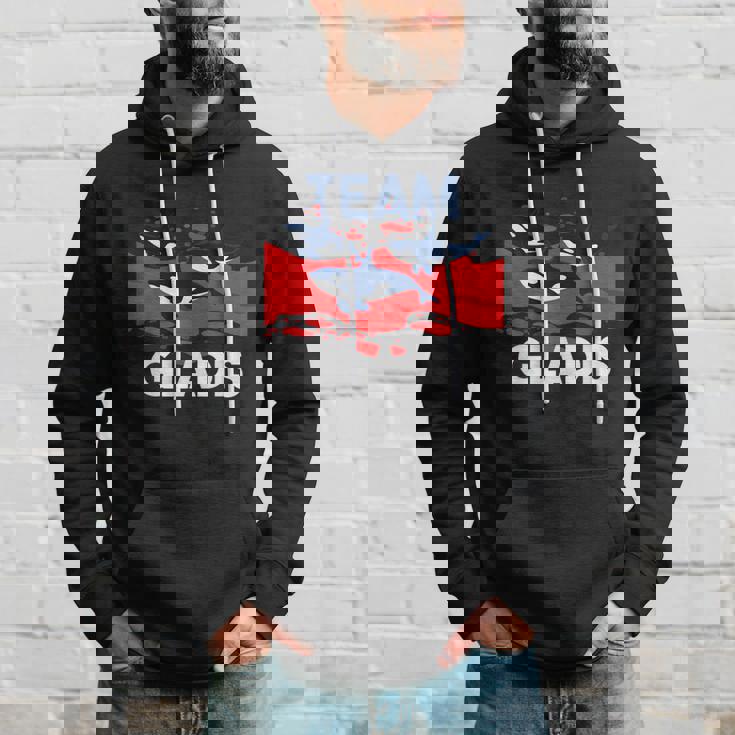 Team Gladis Orca Whale Barco Divertido Sudadera Regalos para él