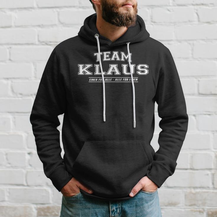 Team Klaus Proud Familie Kapuzenpullover Geschenke für Ihn