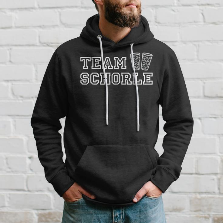 Team Schorle & 2 Dubbe Glasses Kapuzenpullover Geschenke für Ihn