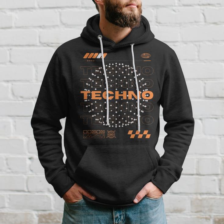 Techno Orb Edm Rave Kapuzenpullover Geschenke für Ihn