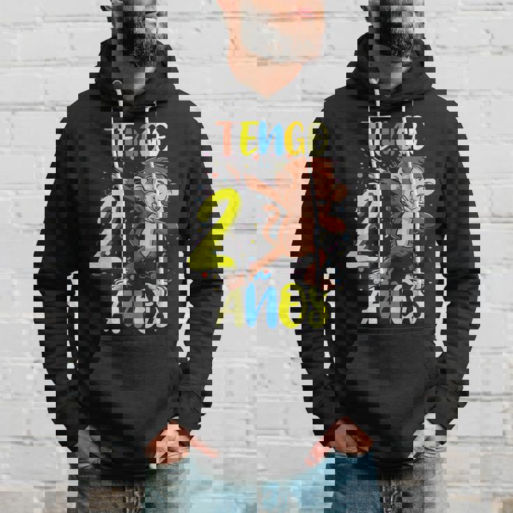 Tengo 2 Años 2º Cumpleaños Mono Sudadera Regalos para él