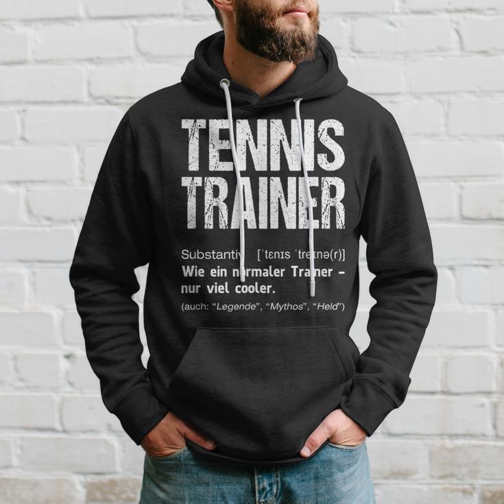 Tennis Trainer Tennis Trainer Kapuzenpullover Geschenke für Ihn