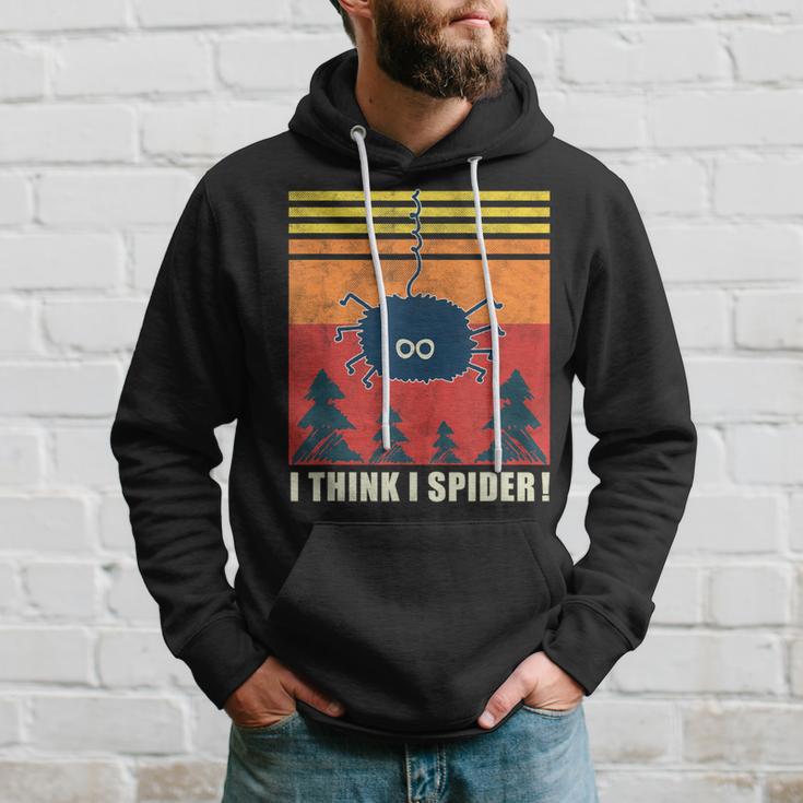 I Think I Spider Retro I Believe I Spider Kapuzenpullover Geschenke für Ihn