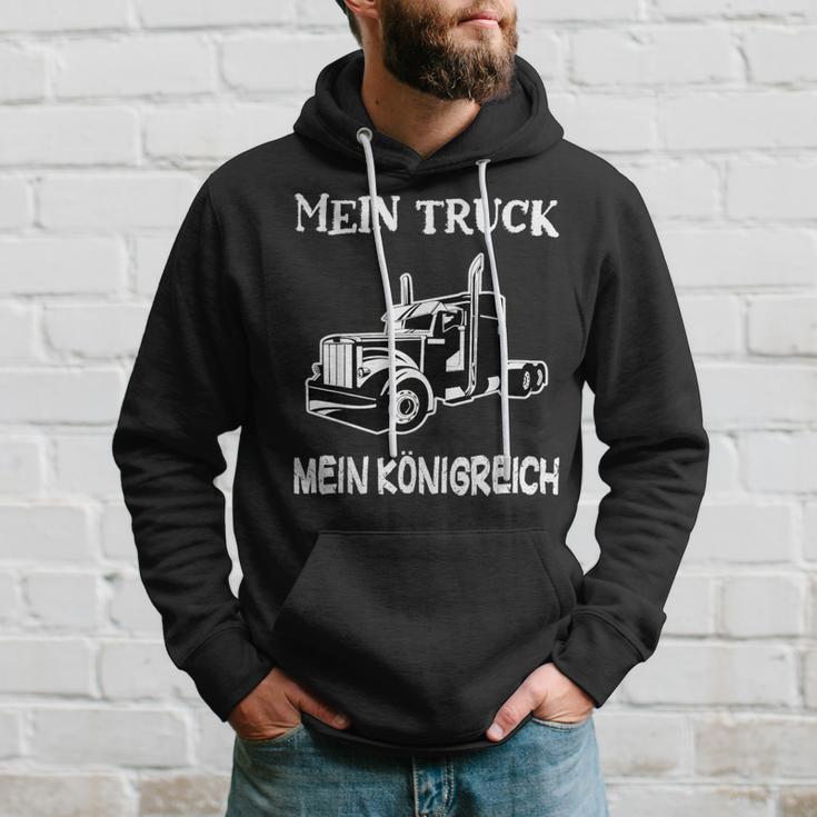 Trucker My Truck My Kingdom Saddle Pull Truck Driver Kapuzenpullover Geschenke für Ihn