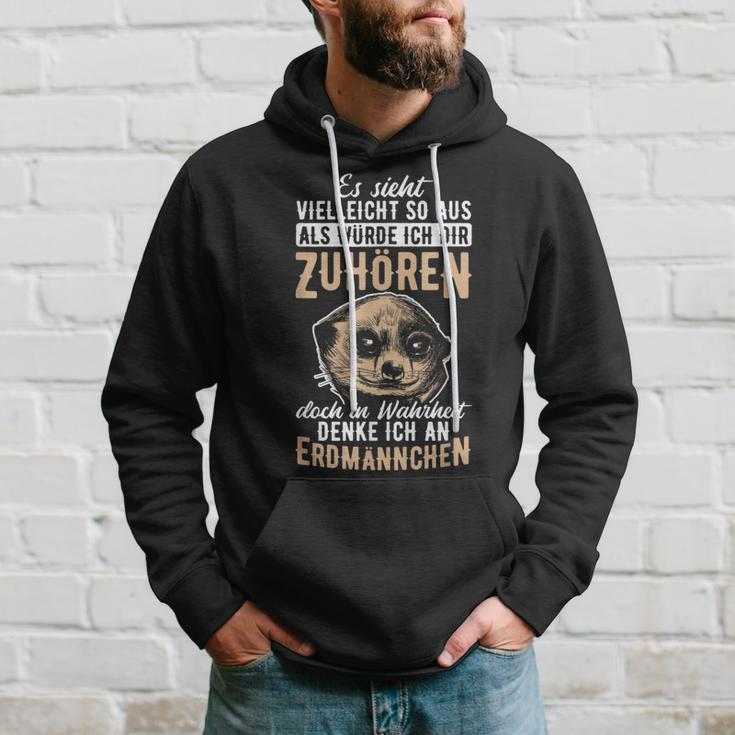 In Truheit Denke Ich An Meerkat Kapuzenpullover Geschenke für Ihn