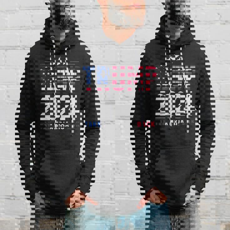 Trump 2024 Take America Back Bandera De Estados Unidos Donald Trump Sudadera Regalos para él
