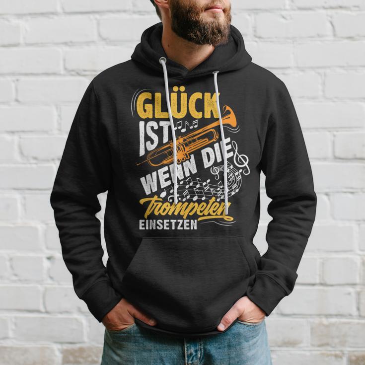 Trumpet Glück Ist Wenn Die Trumpeten Einsetzetz Kapuzenpullover Geschenke für Ihn