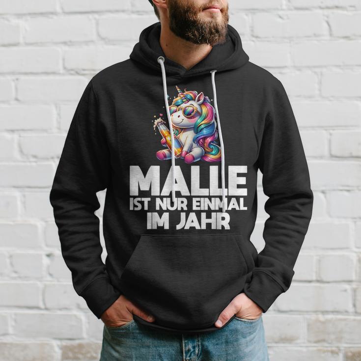 Unicorn Party Fun Malle Ist Nur Einmal Im Jahr Kapuzenpullover Geschenke für Ihn