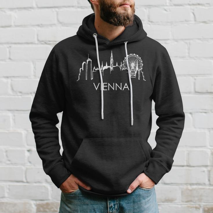 Vienna Skyline Kapuzenpullover Geschenke für Ihn