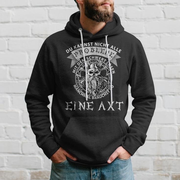 Viking Medieval Nicht Alle Problems Kapuzenpullover Geschenke für Ihn