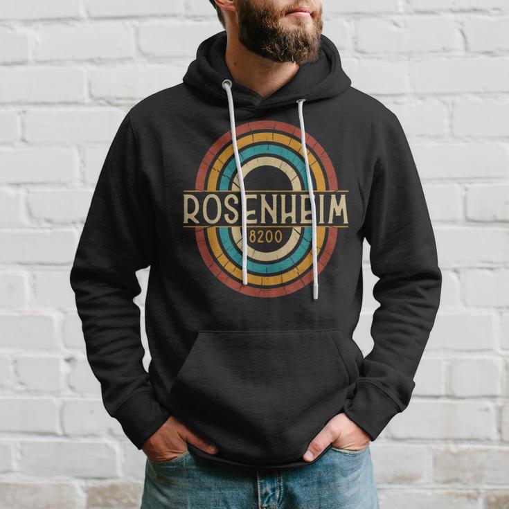 Vintage 8200 Rosenheim Retro Alte Postleitzahl Kapuzenpullover Geschenke für Ihn