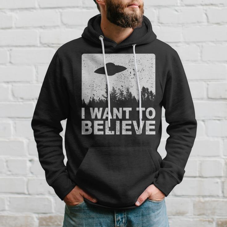 I Want To Believe I Aliens Ufo Area 51 Roswell Kapuzenpullover Geschenke für Ihn