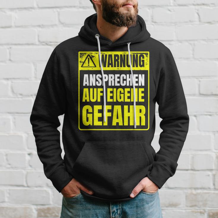 Warnung Schlechter Laune Ansprechen Auf Eigene Gefahrahr S Kapuzenpullover Geschenke für Ihn