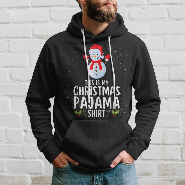 Weihnachten Pyjama Schlafanzug Oberteil Schlaf Kapuzenpullover Geschenke für Ihn