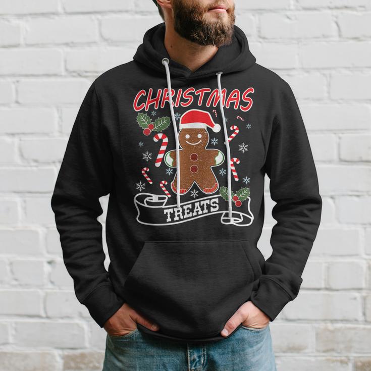 Weihnachtsleckereien I Happy Gingerbread Man Kapuzenpullover Geschenke für Ihn