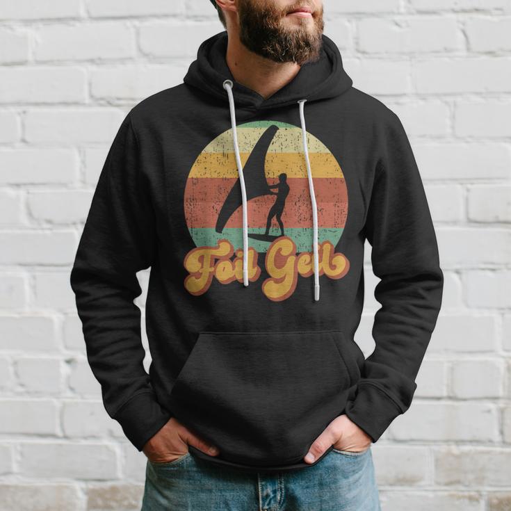 Wing Surf Foiling Foiler Retrointage Surfer Foil Geil Kapuzenpullover Geschenke für Ihn