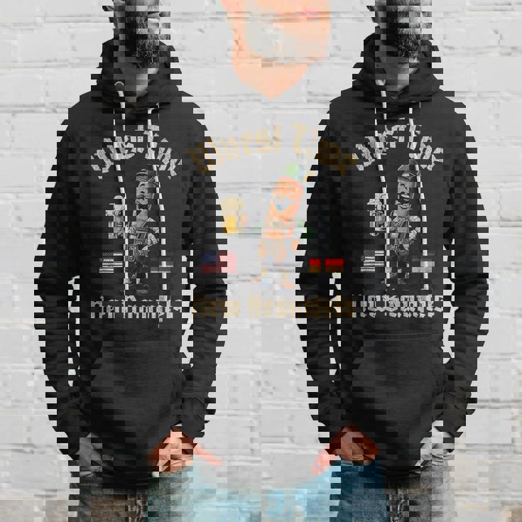 Wurst Time Wurst Fest German Beer Festival New Braunfels Hoodie Gifts for Him