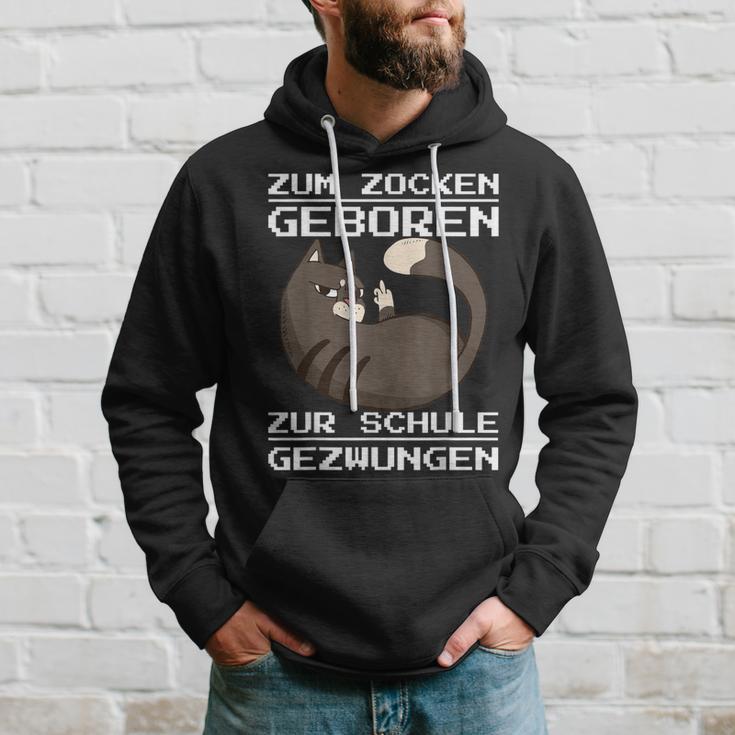 Zum Zocken Geboren Zum Schule Forces Console Ps5 Gaming Kapuzenpullover Geschenke für Ihn