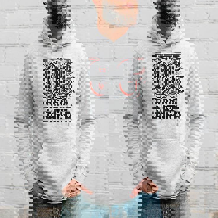 Abbigliamento Urbano Gangsta Classic Og Original Felpa con cappuccio Regalos para él