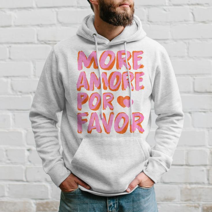 More Amore Por Favor X Mehr Liebe Selbstliebe Selflove Kapuzenpullover Geschenke für Ihn