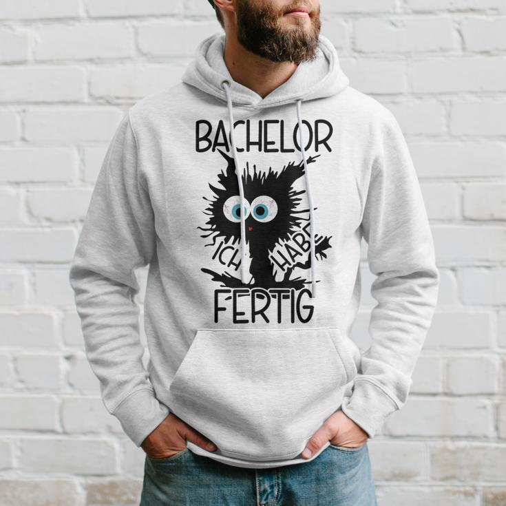 Bachelor Geschafft 2024 Gray Kapuzenpullover Geschenke für Ihn