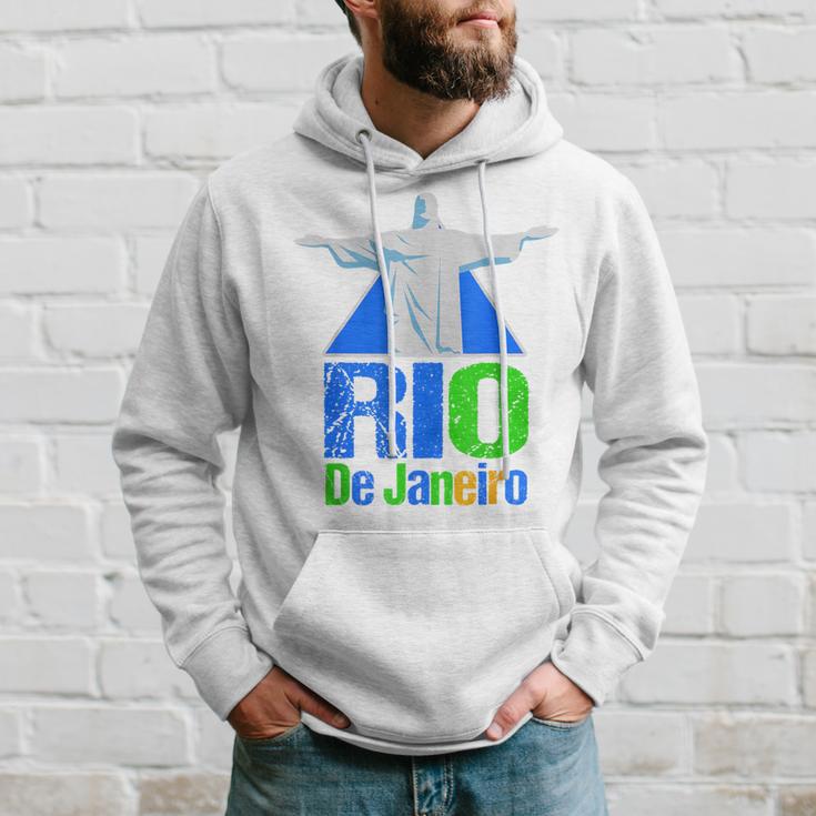 Brazil Rio De Janeiro Palme Beach Copacabana Kapuzenpullover Geschenke für Ihn