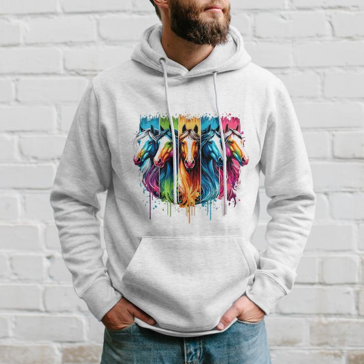 Children's Ich Bin 7 Pferde Kapuzenpullover Geschenke für Ihn