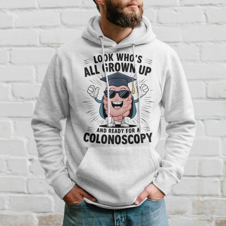 Skurrile Geburtstagskarte - 'All Grown Up And Ready For A Colonoscopy' - Lustige Karte Mit Blauen Handschuhen - Perfekt Für Witzige Geburtstagsgrüße