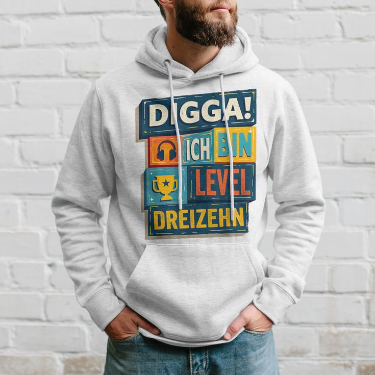 Digga Ich Bin 13 Zwölf Jahre 13Th Birthday Boy Gamer Kapuzenpullover Geschenke für Ihn