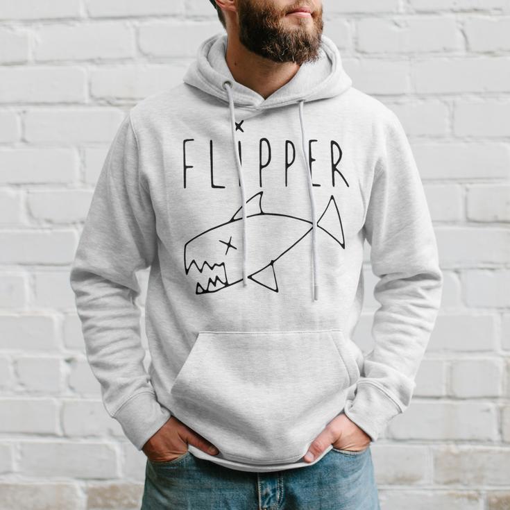 Flipper Punk Rock Grunge Fish Graphic Kapuzenpullover Geschenke für Ihn