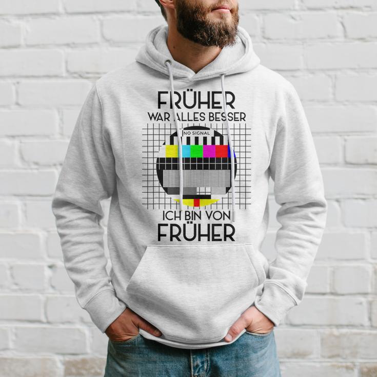 Früher War Alles Besser Retro Party 70S 80S 90S Kapuzenpullover Geschenke für Ihn