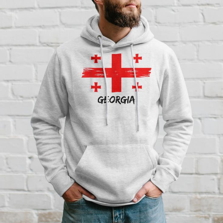 Georgian Flag Georgia Team Fan Jersey Kapuzenpullover Geschenke für Ihn