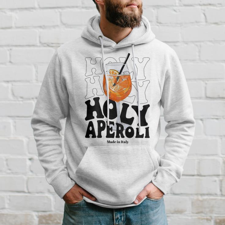 Holy Aperoly Lustiges Zitat Jga Geschenk Gray Kapuzenpullover Geschenke für Ihn