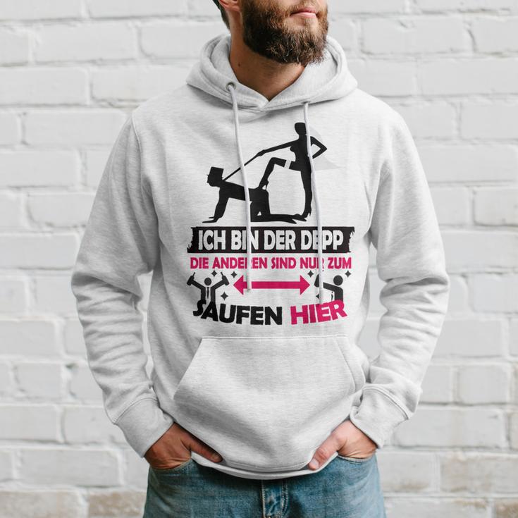 Ich Bin Der Depp Jga Poltern Team Groom Pink Kapuzenpullover Geschenke für Ihn