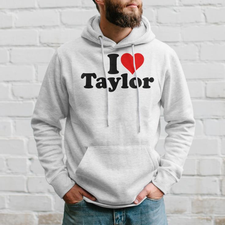 Ich Liebe Taylor Kapuzenpullover Geschenke für Ihn