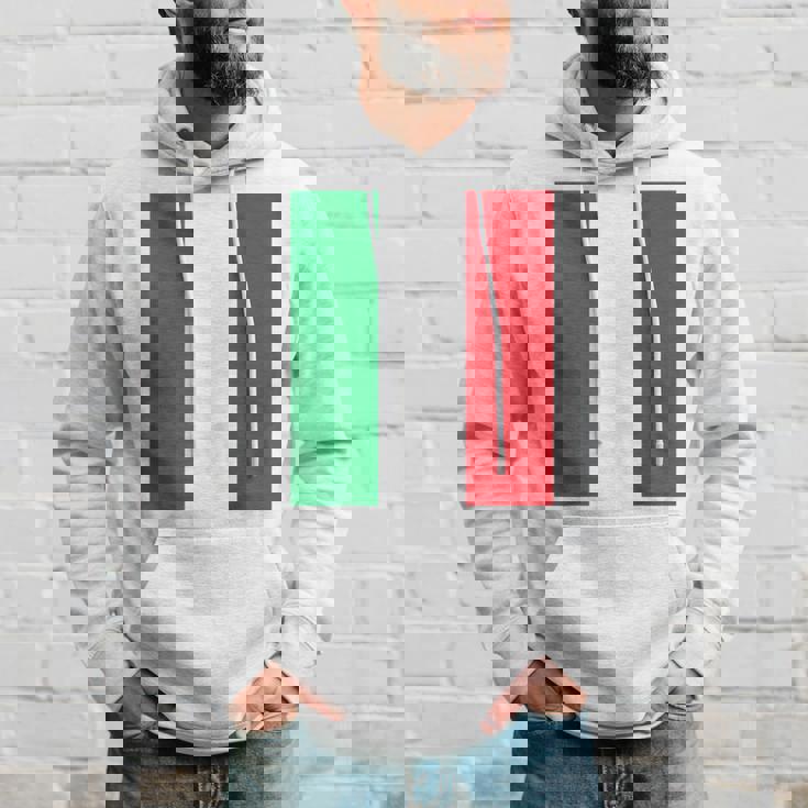 Italia Italia Calcio Maglia Del Tifoso Con Bandiera Italiana Felpa con cappuccio Regalos para él