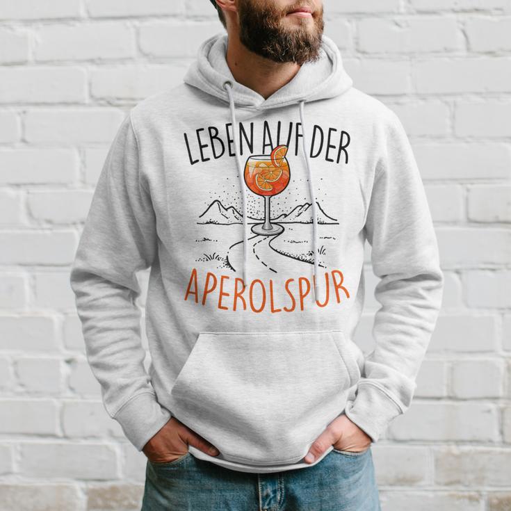 Leben Auf Der Aperolspur Official Spritz Club Aperollin' Kapuzenpullover Geschenke für Ihn