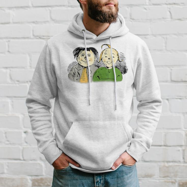 Max And Moritz Gray Kapuzenpullover Geschenke für Ihn