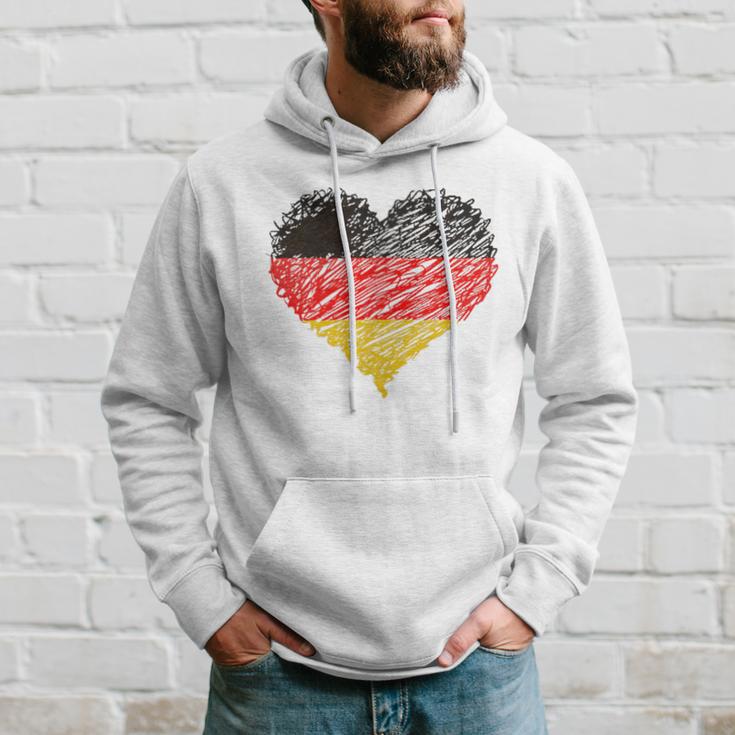 Mein Herz Schlagt Für Deutschland Blue Kapuzenpullover Geschenke für Ihn