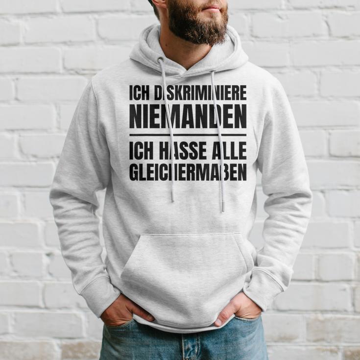 Misanthrop Menschenfeind Gray Kapuzenpullover Geschenke für Ihn