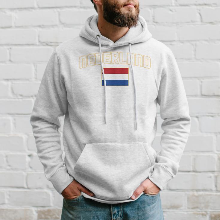 Netherlands Nederland Nederlandselag Netherlands Flag Orange Orange Kapuzenpullover Geschenke für Ihn