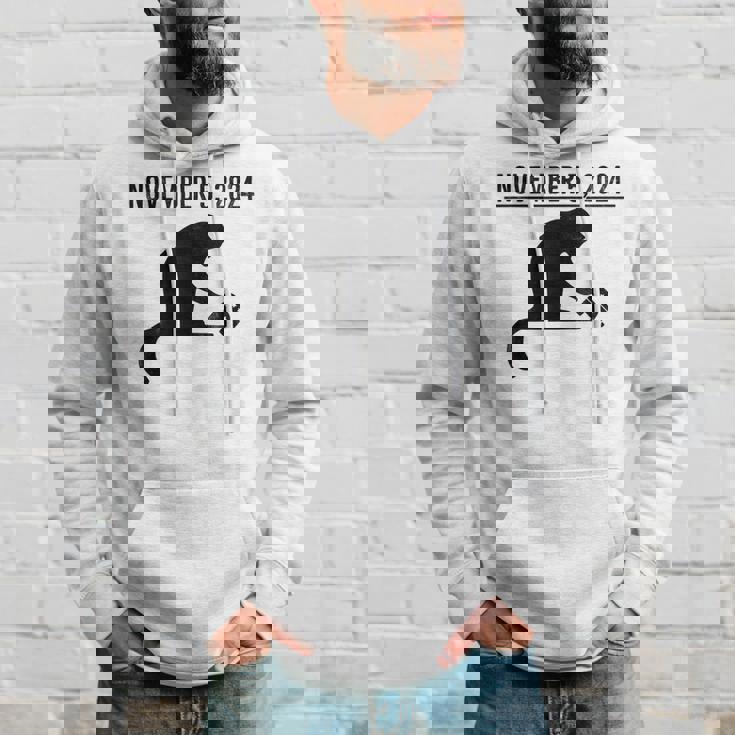 November 5 2024 Political Big Cat Small Elephant Hoodie Gifts for Him